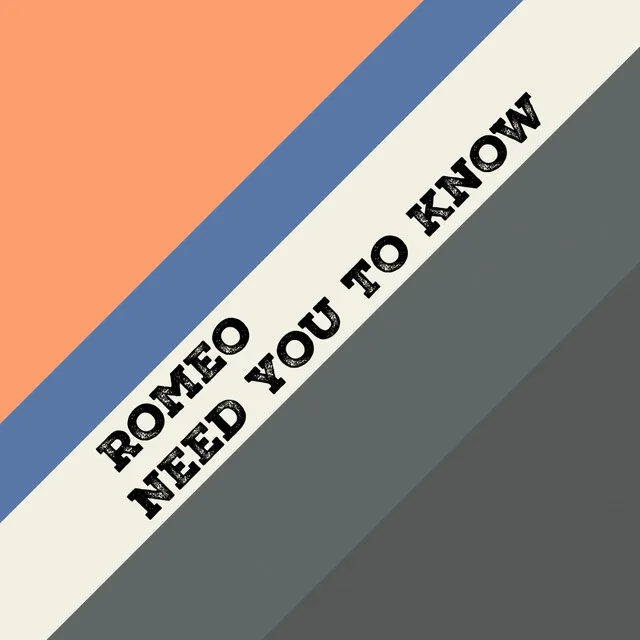 Need You to Know