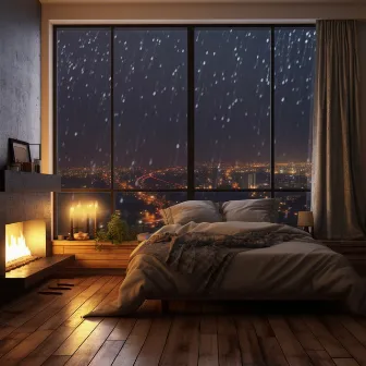 Stormy Dreamscape: Sleep by the Window by Nature Thunderstorm