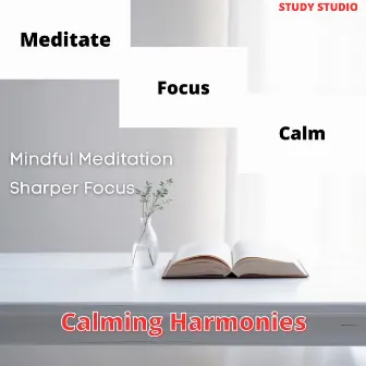 Meditate, Focus, Calm - Mindful Meditation, Sharper Focus, Calming Harmonies by Study Studio