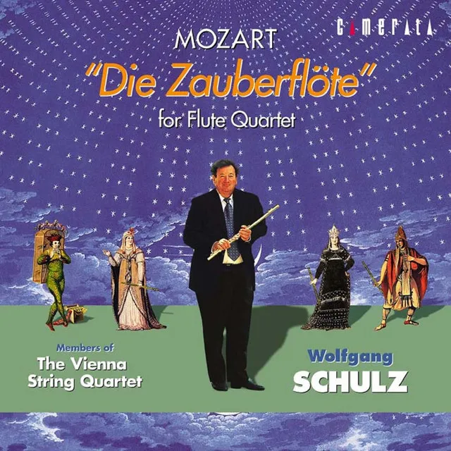 Die Zauberflöte für Flötenquartett, K. 620: Ach, ich fühl's, es ist verschwunden! - Arr. by Johann Wendt