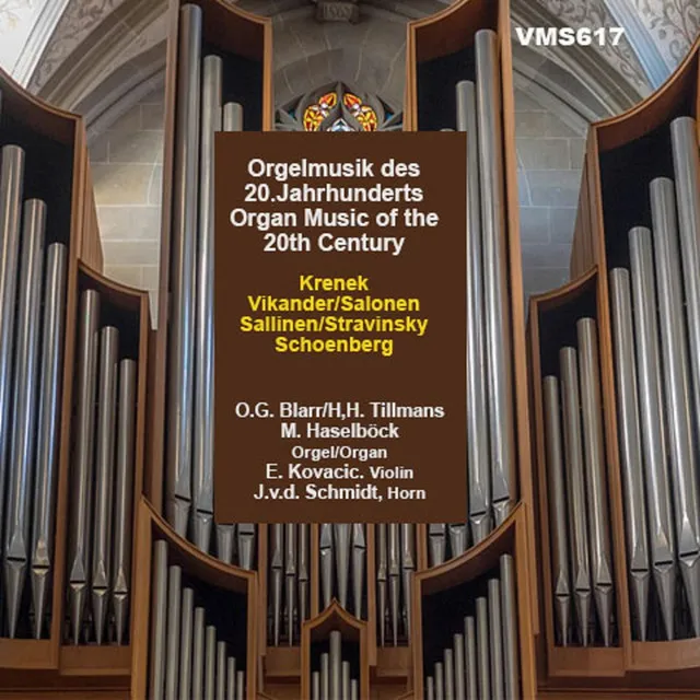 Organ Music of the 20th Century