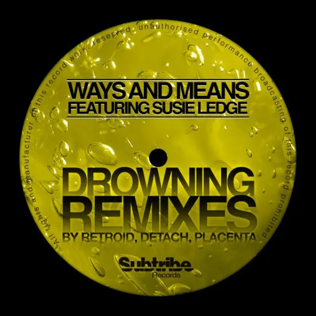 Drowning (feat. Susie Ledge ) - Detach & Placenta Remix