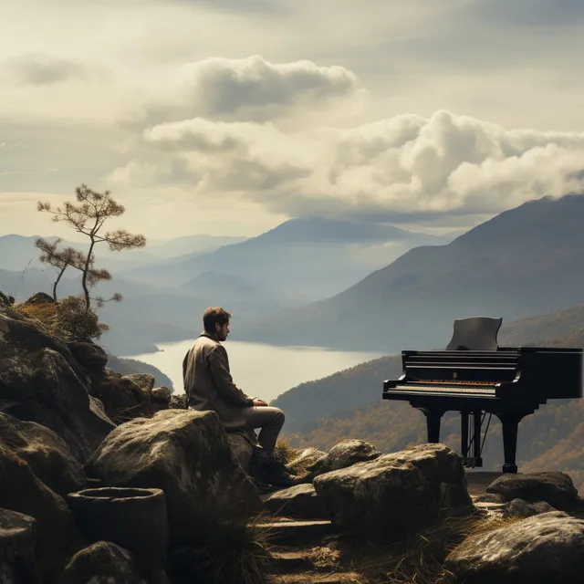 Ritmos De Meditación Y Eco Del Piano