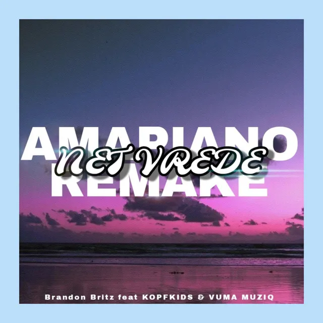 Net vrede remake - Amapiano version