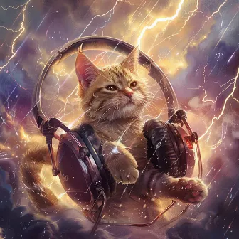 Cats in Thunder: Calming Melodies by Dao Nature