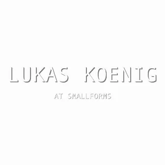 Lukas Koenig at Smallforms (Live) by Lukas Koenig