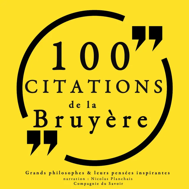 Chapter 6.2 - 100 citations de La Bruyère