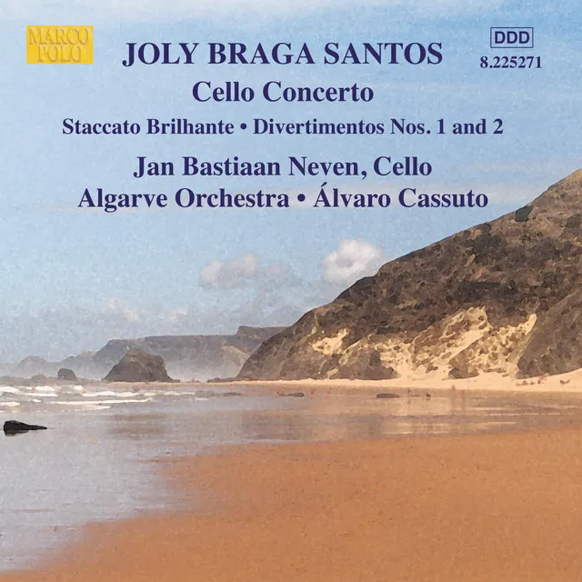 Braga Santos: Cello Concerto / Divertimentos Nos. 1 and 2