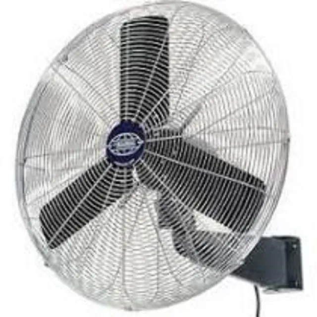 Old Oscillating Fan on High