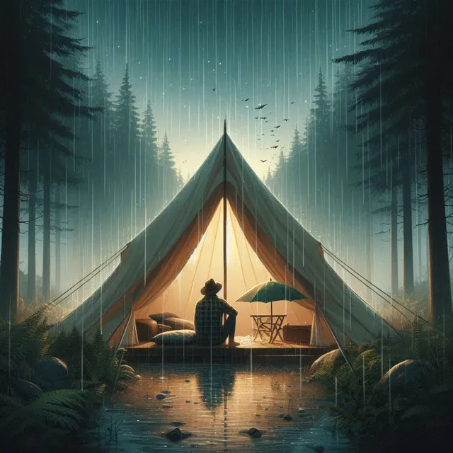 Loud Rain Noise in the Tent, Rain Noise for Sleeping 16