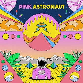 Pink Astronaut by Unknown Artist