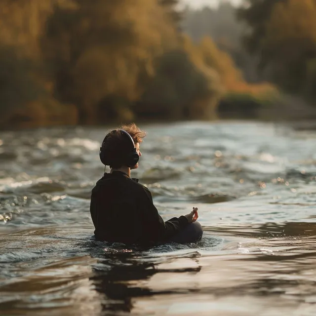 Calm Flow of Water