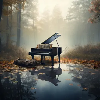 Piano Music: Gentle Dusk Serenity by Relaxing Piano