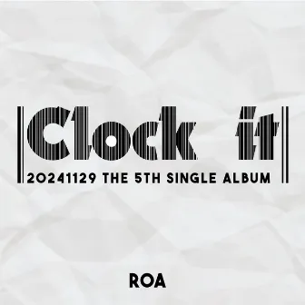 CLOCK IT by Roa