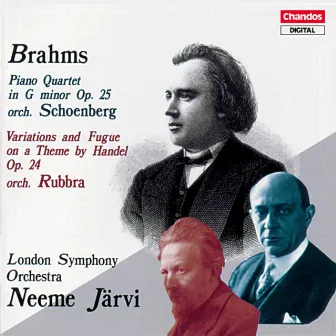 Brahms: Piano Quartet No. 1 / Variations and Fugue On A Theme by Handel (Arr. for Orchestra) by Edmund Rubbra