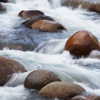 Cascading Melodies: Water's Serene Musical Flow by Memminger