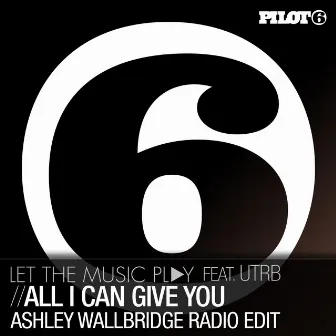 All I Can Give You (Ashley Wallbridge Radio Edit) by Ashley Wallbridge