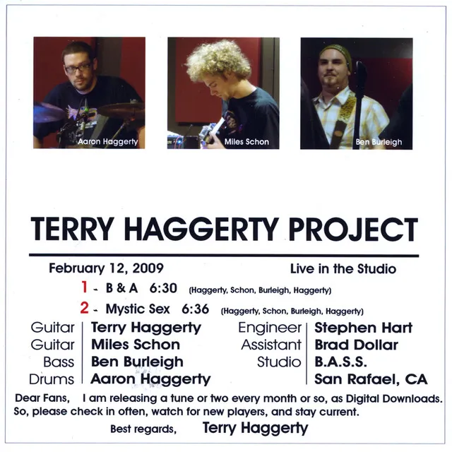 Terry Haggerty Project