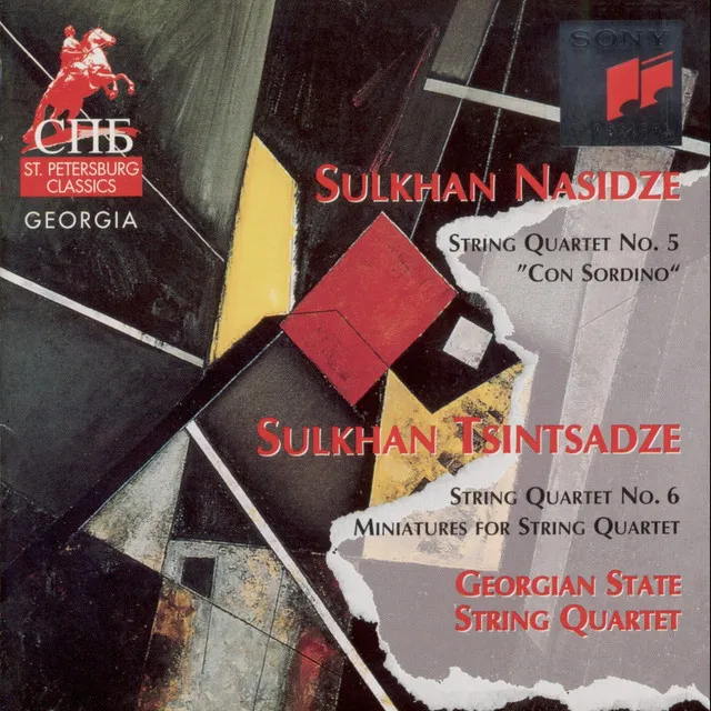 Nasidze / Tsintsadze (String Quartet No. 5 / String Quartet No. 6)