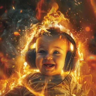 Fire Nursery: Baby Joyful Sounds by Lullaby Maestro