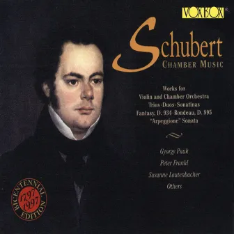 Schubert: Chamber Music by Peter Frankl