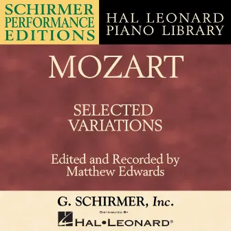 Mozart: Selected Variations by Matthew Edwards