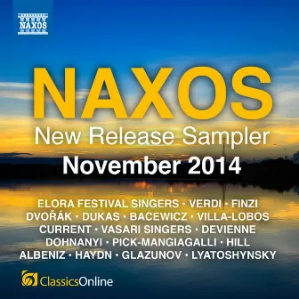 Naxos November 2014 New Release Sampler by Jean-Luc Tingaud