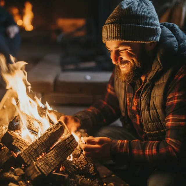 El Fuego De La Naturaleza Ilumina El Camino