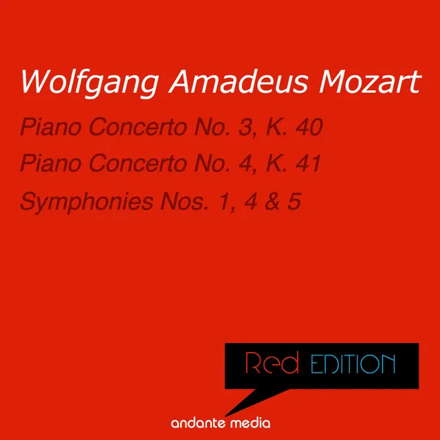 Piano Concerto No. 4 in G Major, K. 41: I. Allegro