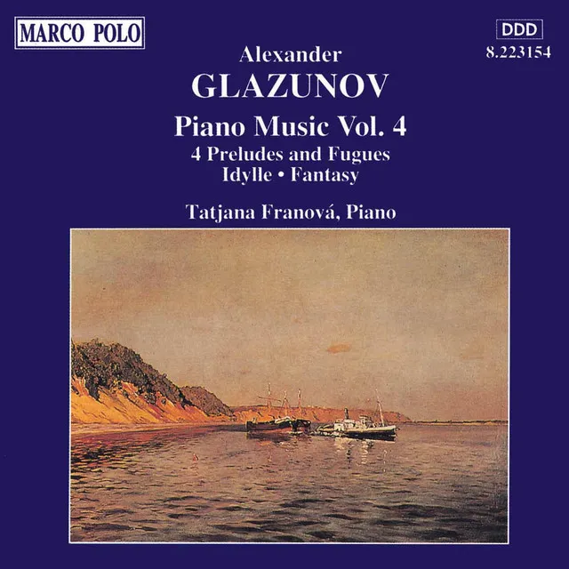 Glazunov: Piano Music, Vol. 4