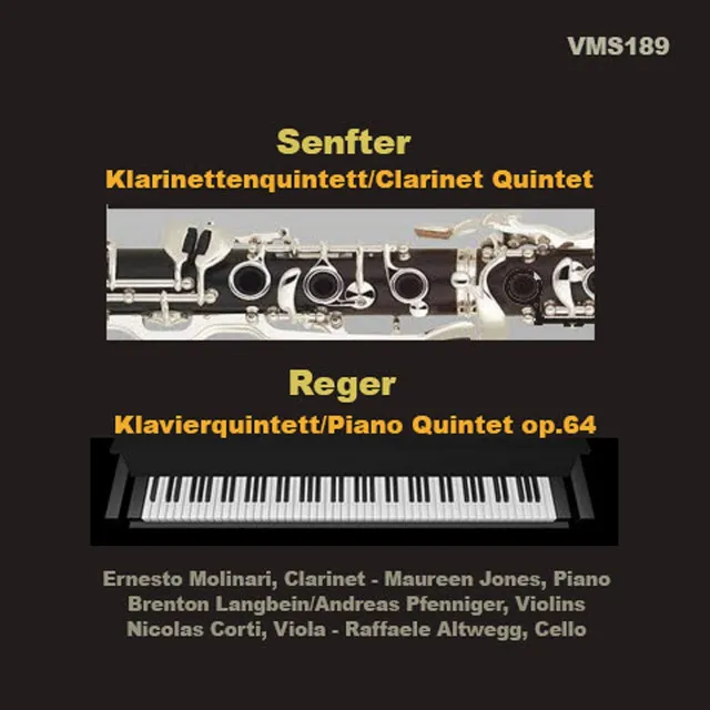 Quintet for Clarinet and String Quartet in B Major, Op. 119: I. Lively