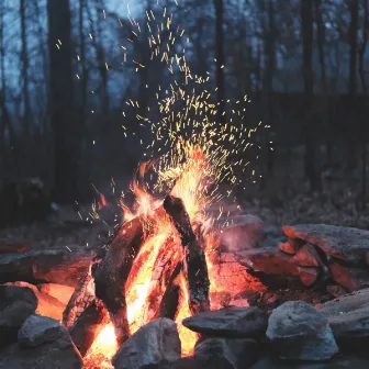 Raining by the Fireplace by Fireplace Sounds