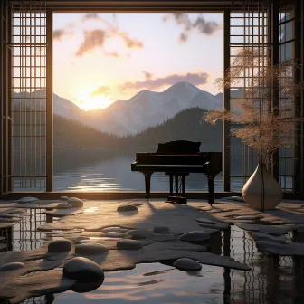 Meditation Harmony: Piano Serene Thoughts Flow by Relaxing Pianist