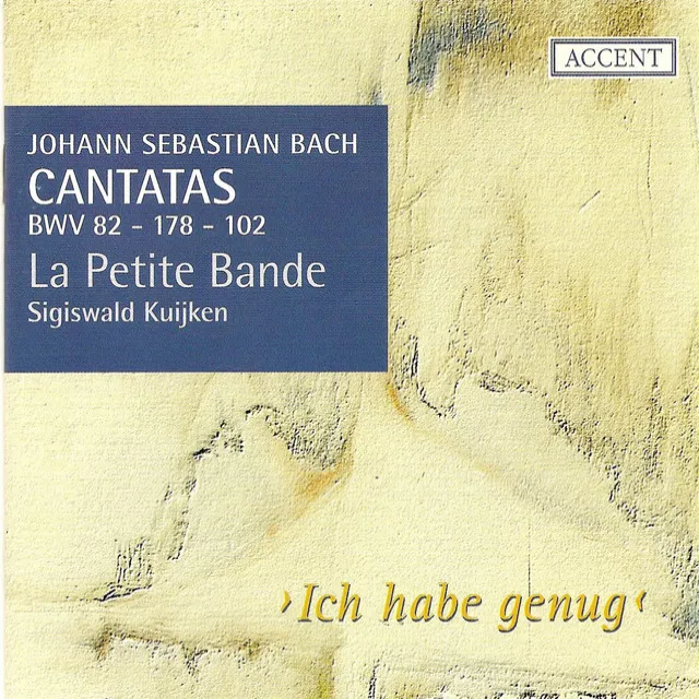 Cantata, BWV 82: Aria: Ich habe genug