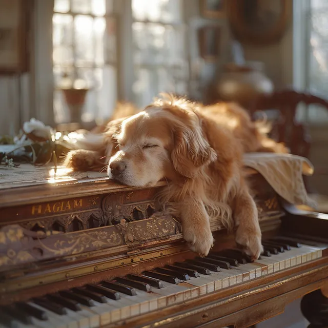 El Toque Suave Del Piano Para Los Caninos