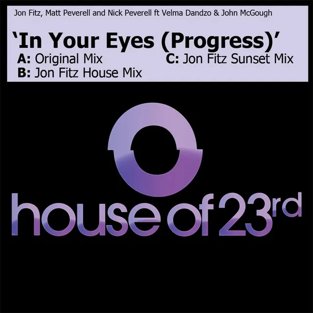 In Your Eyes (Progress) - Jon Fitz Sunset Mix