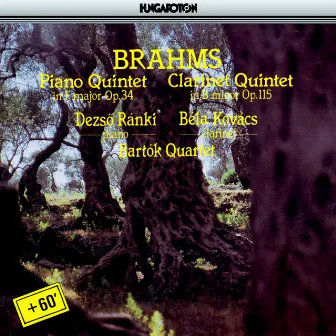 Brahms: Piano Quintet in F Minor / Clarinet Quintet in B Minor by Bartok Quartet