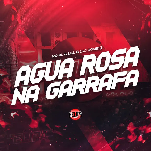 Água Rosa na Garrafa