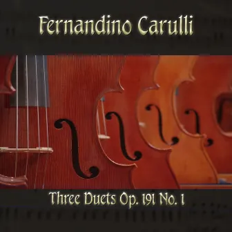 Fernandino Carulli: Three Duets, Op. 191, No. 1 by Fernandino Carulli