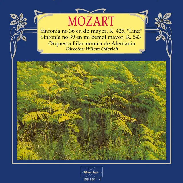 Mozart: Sinfonías No. 36, K. 425 y No. 39, K. 543