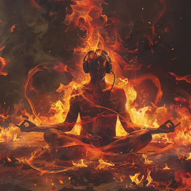 Flame Meditation: Harmonic Fire Music