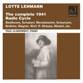 Beethoven, Schubert & Others: Vocal Works by Lotte Lehmann