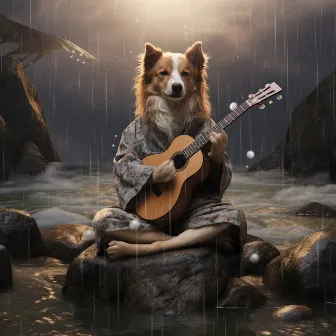 Musical Ember Harmony: Fireside Melodies for Happy Dogs by Good Morning Music