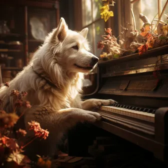 Melodías Lluviosas De Piano Para Perros Relajados by Música de relajación para perros