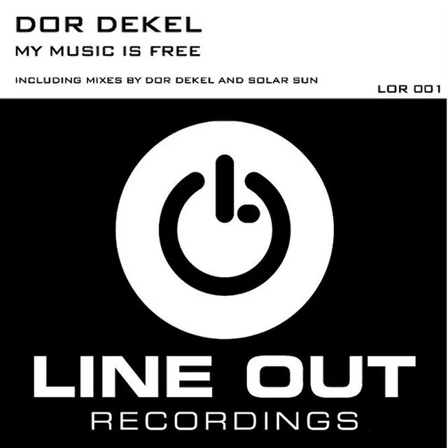 My Music Is Free - Dor Dekel & Solar Sun Main Mix