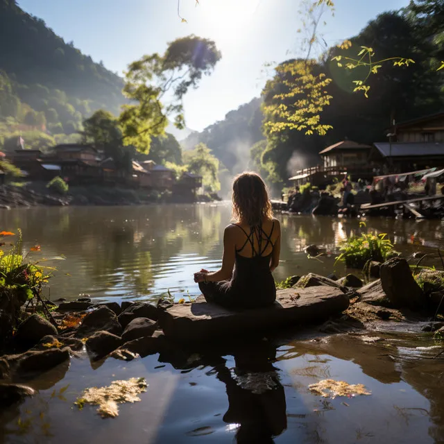 Flujo De Yoga Rítmico Del Río