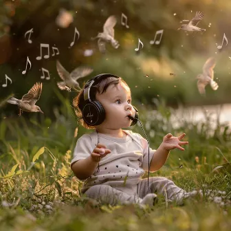 Binaural Birds for Babies: Gentle Nature Sounds - 92 88 Hz by machine ii