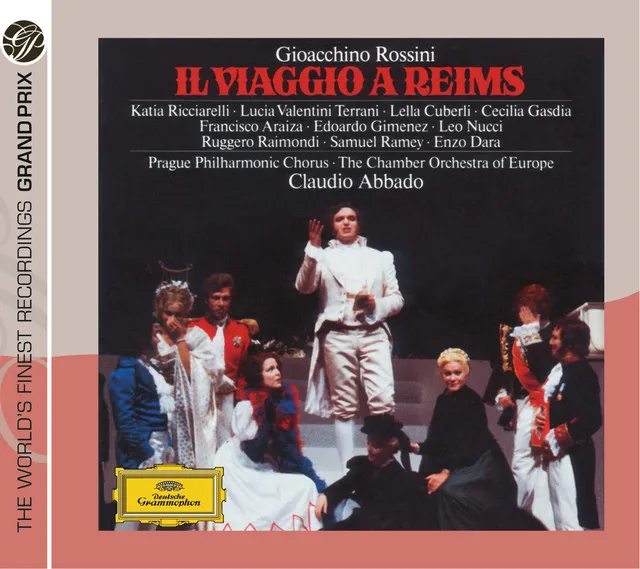 Il viaggio a Reims, Act II: Gran pezzo concertato a 14 voci. Signor, ecco una lettera... Recit. Savio della Contessa