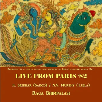 Live from Paris '82 (Raga Bhimpalasi) by K. Sridhar