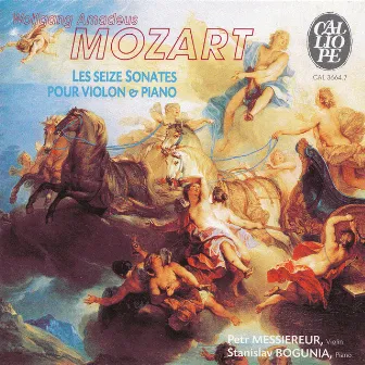 Mozart: Les Seize Sonates pour Violon & Piano by Petr Messiereur